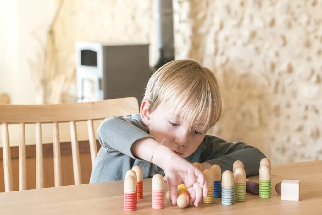 Grapat 18 houten popjes Brots - Discount
