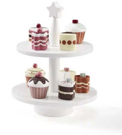 Kid's Concept 9 houten speelgoed taartjes - Discount