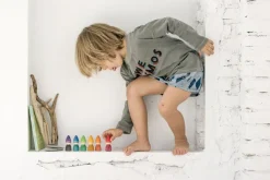 Grapat 6 houten Tomtens Nins - 6 kleuren - Outlet