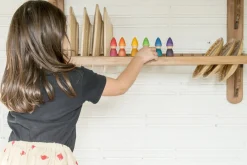 Grapat 6 houten Tomtens Nins - 6 kleuren - Outlet