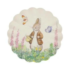Meri Meri Assiettes réutilisables en mélamine S - Pierre Lapin - Sale