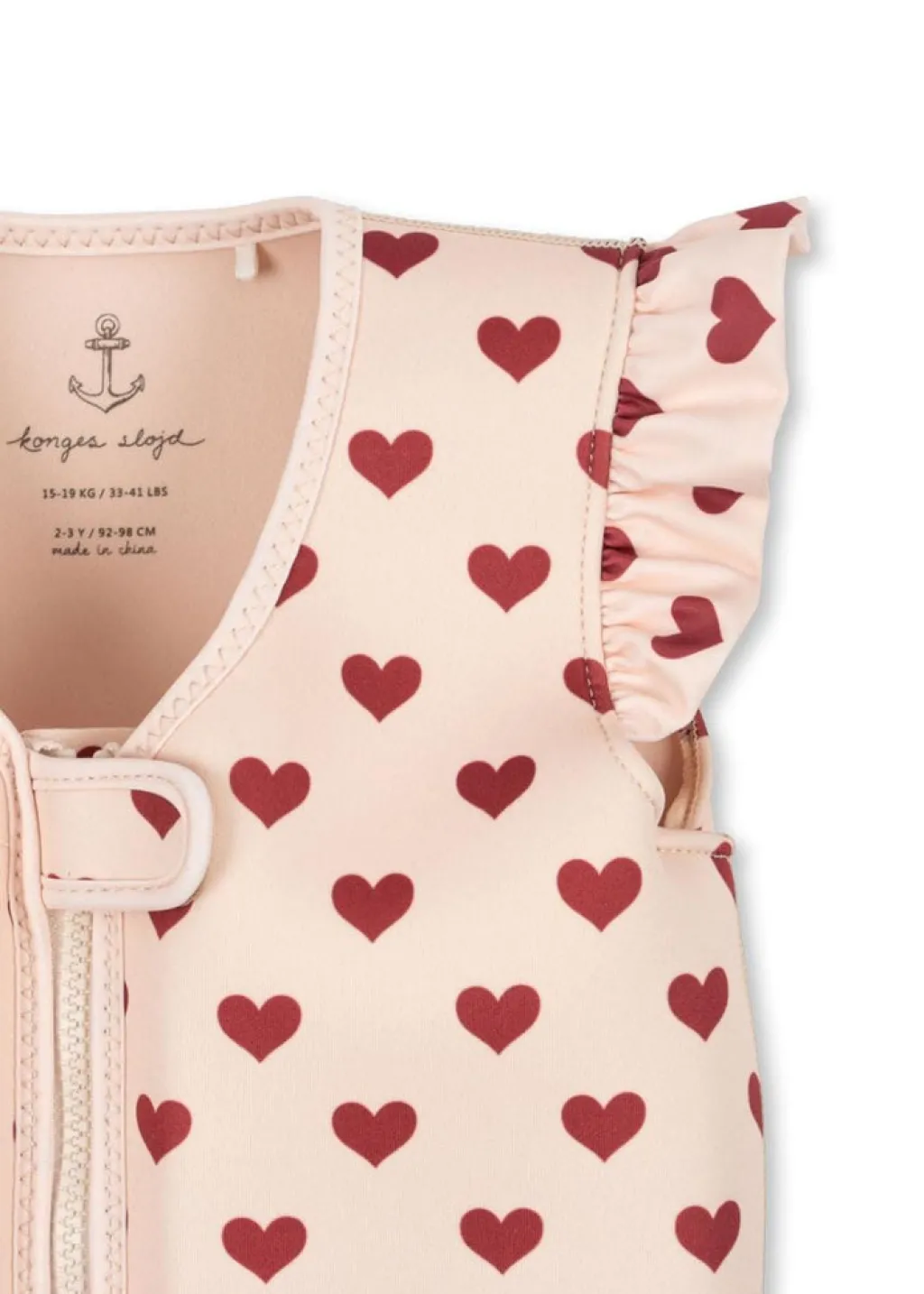 Konges Slojd Avery zwemvest - Amour Rouge - New