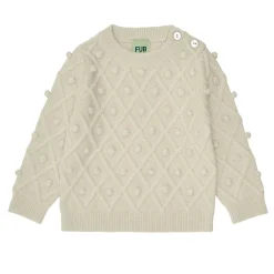 FUB Baby structure trui - ecru - Hot