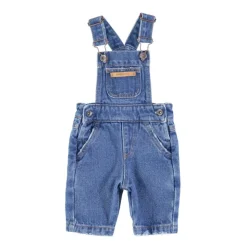 Piupiuchick Baby tuinbroek - washed navy denim - Online