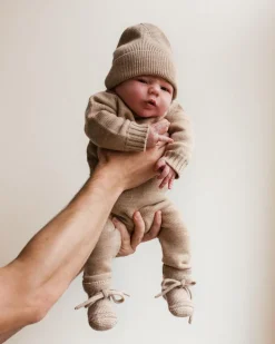 Hvid Babybroek Guido - Sand - Discount