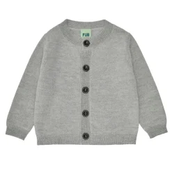 FUB Babycardigan alpacawol - grey melange - Sale