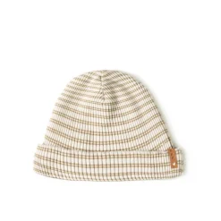 Nixnut Babymuts - Rib beanie Biscuit stripe - Discount