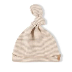 Nixnut Babymuts Newbie Hat - Caramel Stripe - Sale