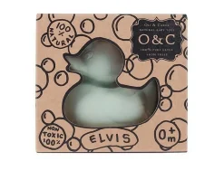 Oli & Carol Badspeeltje eend pastel - Mint - Clearance