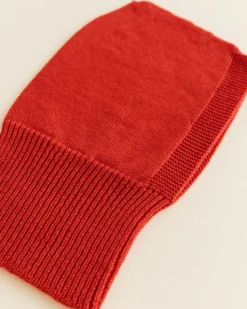Hvid Balaclava Eddy - Red - Hot