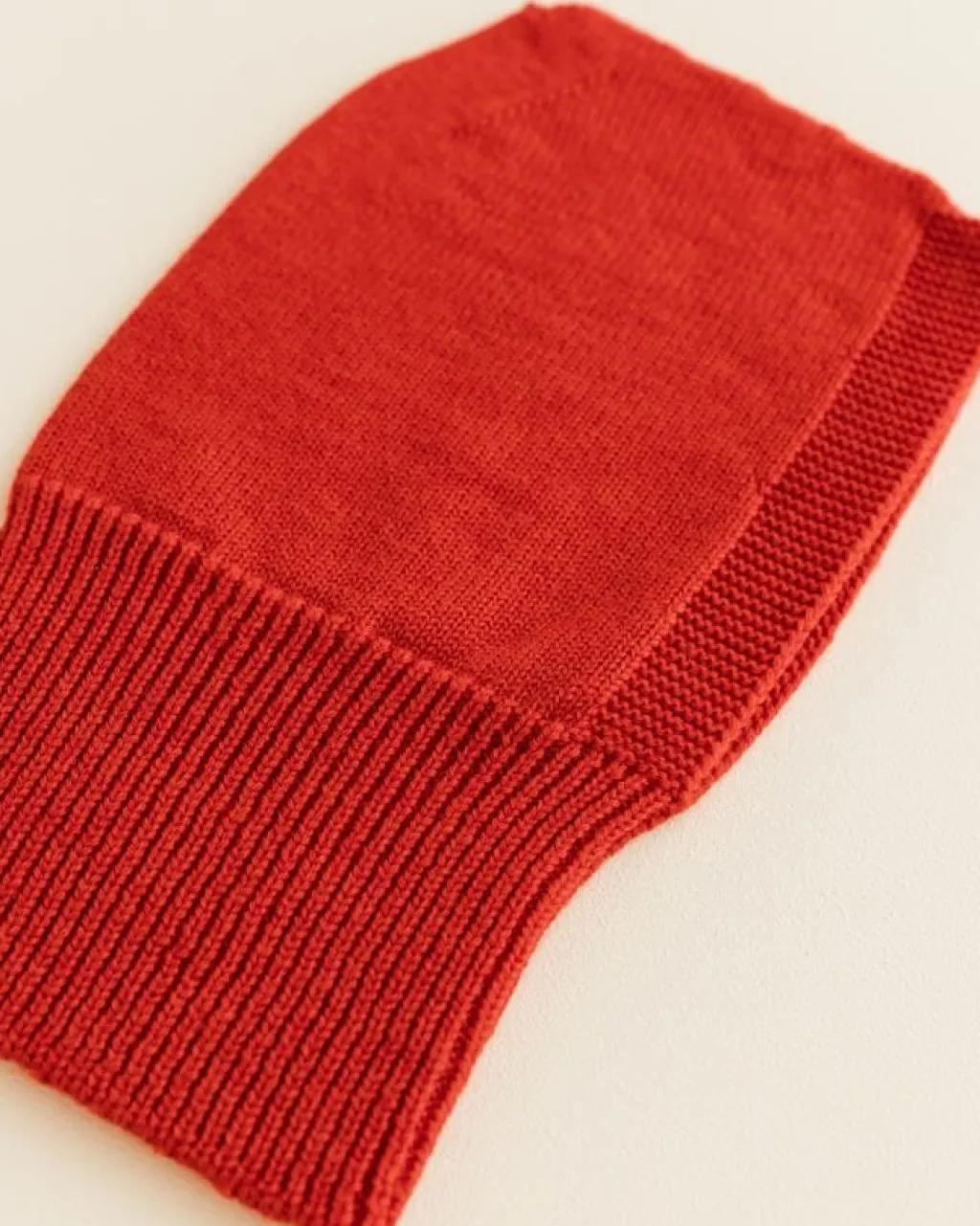 Hvid Balaclava Eddy - Red - Hot