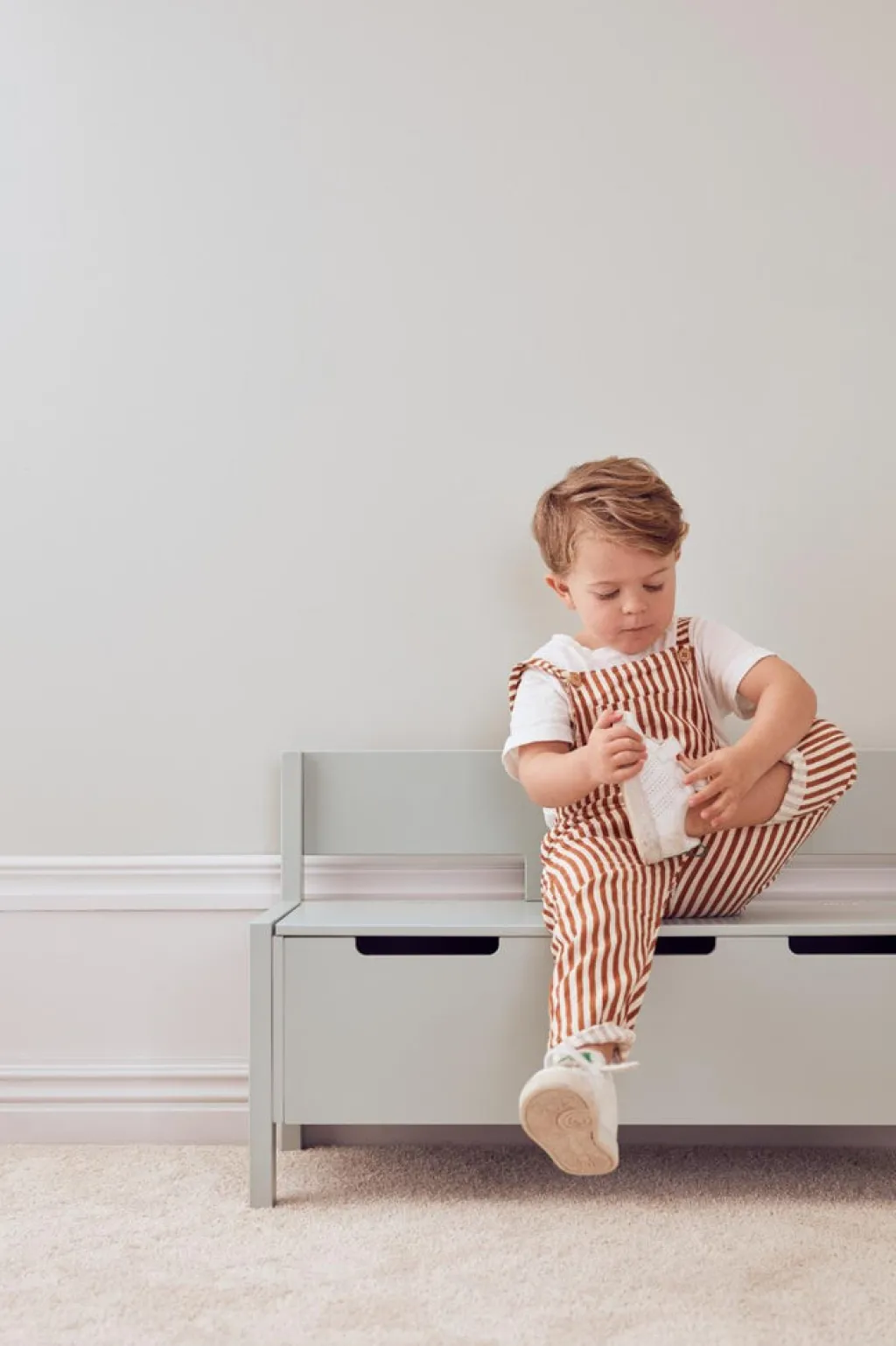 Kid's Concept Bank met opbergruimte - Lichtgroen - Best