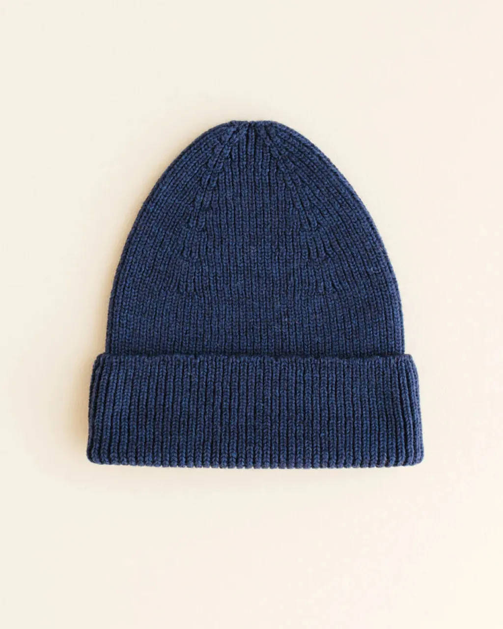 Hvid Beanie Fonzie Kids - Blue - New