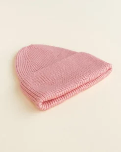 Hvid Beanie Fonzie Kids - Bubblegum - New