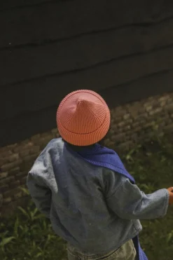 Hvid Beanie Fonzie Kids - Bubblegum - New
