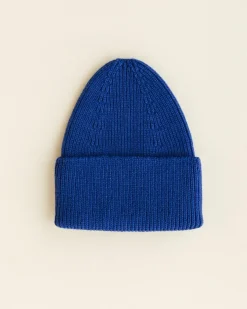 Hvid Beanie Fonzie Kids - Cobalt blue - Best