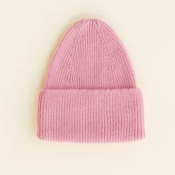 Hvid Beanie Fonzie Kids - Cotton candy - Clearance