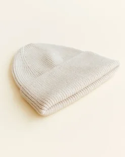 Hvid Beanie Fonzie Kids - Cream - Discount