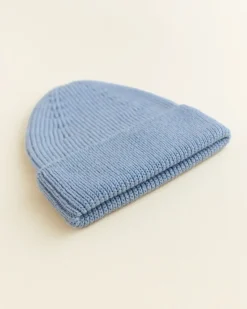 Hvid Beanie Fonzie Kids - Light Blue - Online