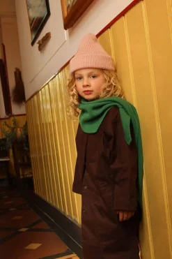 Hvid Beanie Fonzie Kids - Powder - Hot