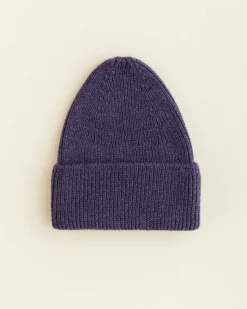 Hvid Beanie Fonzie Kids - Purple - Sale
