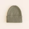 Hvid Beanie Fonzie Newborn - Artichoke - Outlet