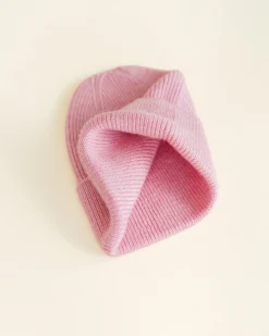 Hvid Beanie Fonzie Newborn - Cotton candy - Online