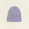 Hvid Beanie Fonzie Newborn - Lilac - Hot