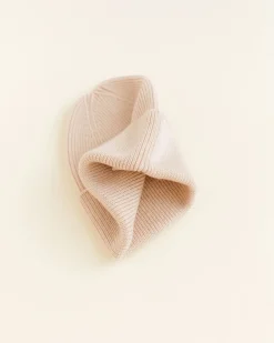 Hvid Beanie Fonzie Newborn - Oat - Outlet