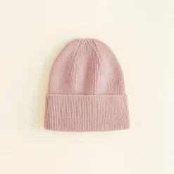 Hvid Beanie Fonzie Newborn - Powder - Online