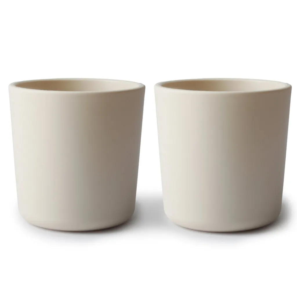 Mushie Bekers (set van 2) - Ivory - New