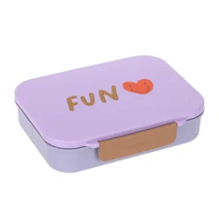 Lässig Bento-lunchbox - Little Gang - Heart Lilac - Outlet