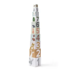 Kid's Concept Blokkentoren karton 10 stuks - Edvin - Sale