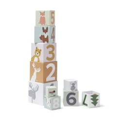 Kid's Concept Blokkentoren karton 10 stuks - Edvin - Sale