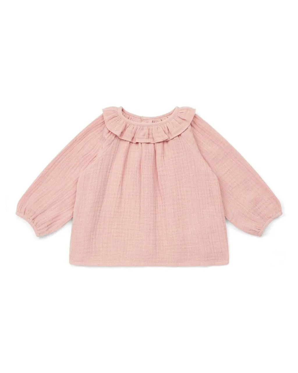 Bonton Blouse met kraagje baby - Rose - Online