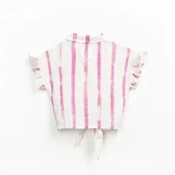 Play Up Blouse met streepjes - Grés Risca Rosa - Sale