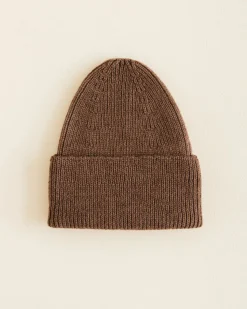 Hvid bonnet adulte fonzie - moka -