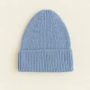 Hvid Bonnet Fonzie Adulte - Bleu Clair -