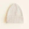 Hvid Bonnet Fonzie Adulte - Crème - Discount