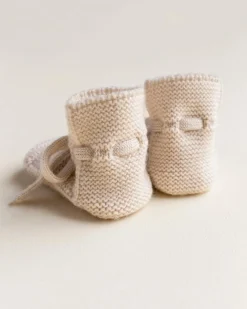 Hvid Booties - Cream - Discount