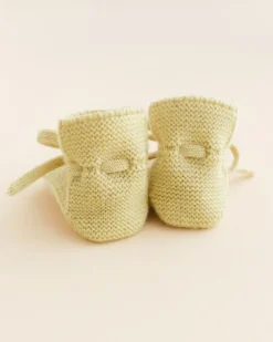Hvid Booties - Light Yellow - Online