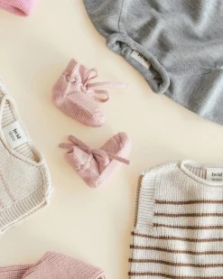 Hvid Booties - Powder - Online