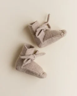 Hvid Booties - Sand - Best