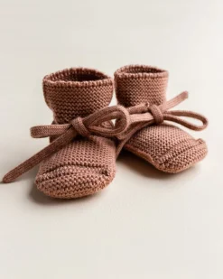Hvid Booties - Terracotta - Online