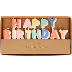 Meri Meri Bougies - Happy Birthday - Clearance