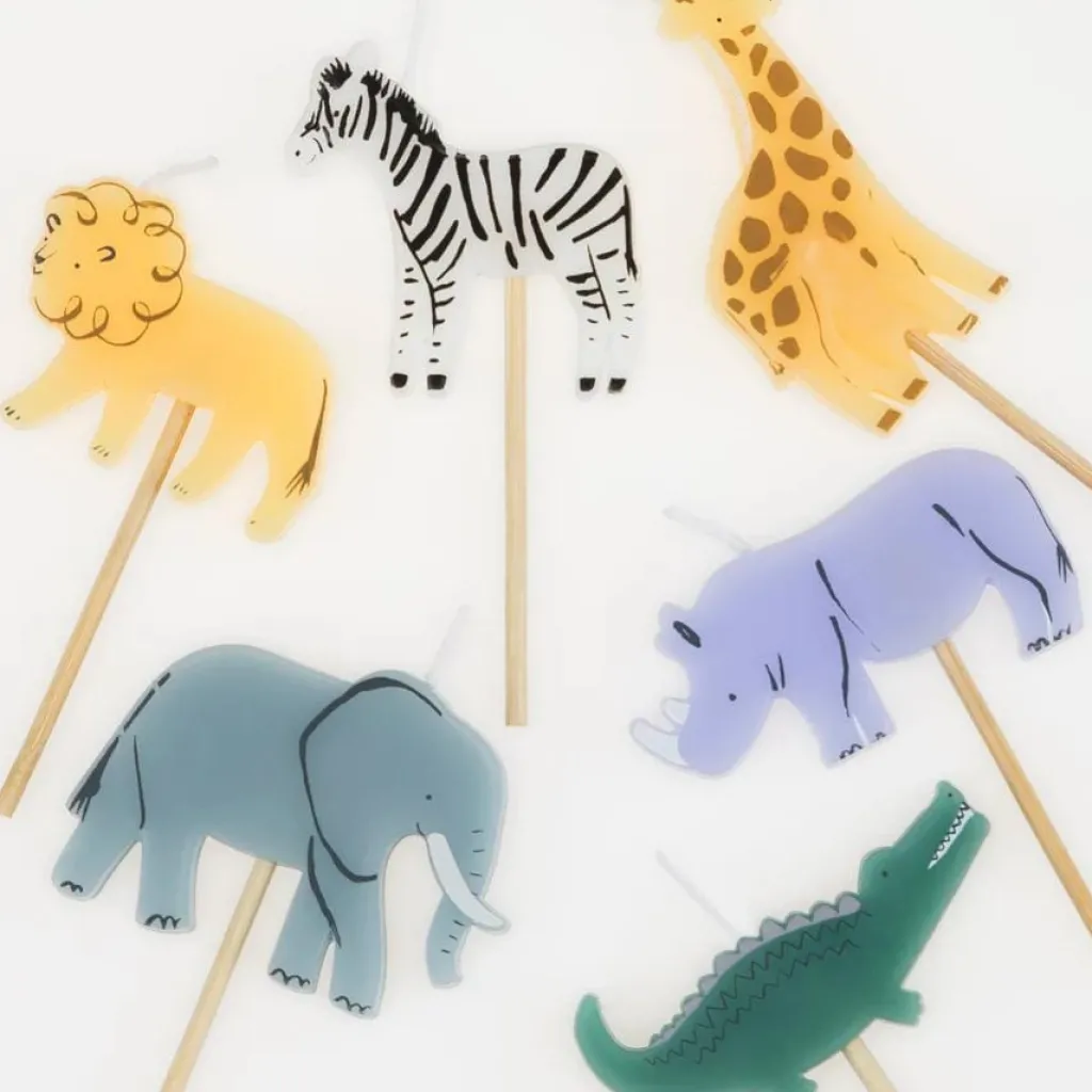 Meri Meri Bougies - Jungle Animal - Best