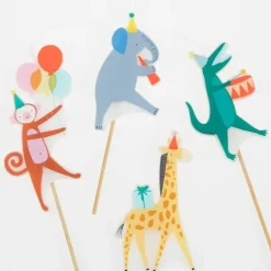 Meri Meri Bougies - Parade des Animaux - Discount