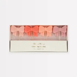 Meri Meri Bougies - Pink Bow -