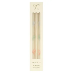 Meri Meri Bougies aux noeuds de couleur pastel - Sale