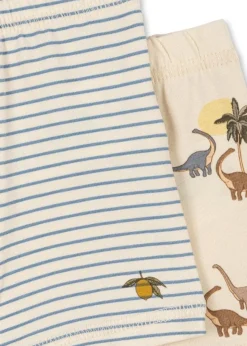 Konges Slojd Boxershorts 2-pack - Kubi/Stripe bluie - Sale